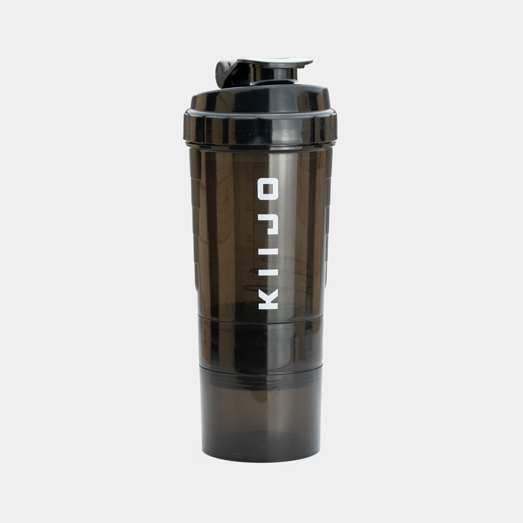 Smart Shaker Bottle - Transparent Black 500ml