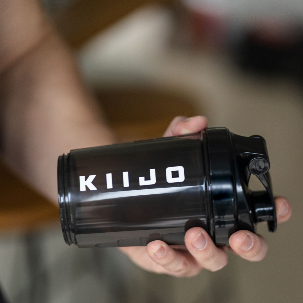 Smart Shaker Bottle - Transparent Black 500ml - KIIJO